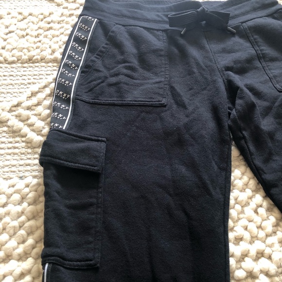 DKNY Womens Logo Cargo Jogger - Picture 3 of 6